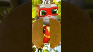 sweet kiwi fruit with talking tom hero