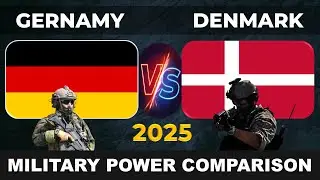 Germany vs Denmark Military Power 2025 | Denmark vs Germany Military Power 2025