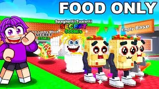$0 to $1 TRILLION with FOOD ONLY Brainrots
