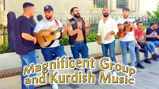Magnificent Group and Kurdish Music in Istanbul   #streetmusic  #kurdishmusic  #kurdish