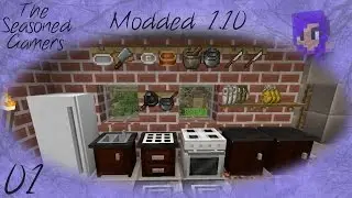 Modded Minecraft 1.10: The Seasoned gamers server, Getting started (Ep01)