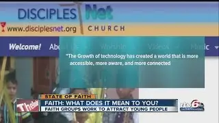 Local faith groups engaging millennials online