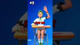 The Least Used Emotes!