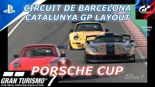 Gran Turismo 7 Porsche Cup | Circuit de Barcelona-Catalunya GP Layout (Hard) | 911 GT1
