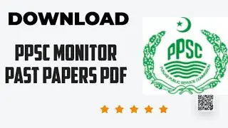 PPSC monitor Past papers download ppsc past papers monitor post