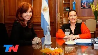 La transici&oacute;n de las vice: Michetti y Cristina Kirchner, juntas