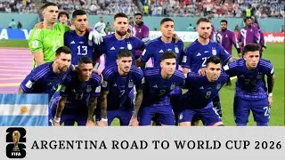 Argentina road to World Cup 2026