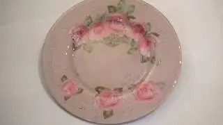 Tutorial: Decoupage su piatto di vetro con cracklè country [eng-sub]
