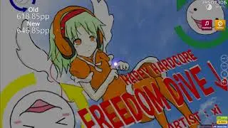 Cookiezi's  xi - FREEDOM DiVE +HDHR | old vs new pp system.