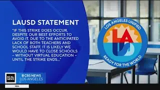 LAUSD pending strike