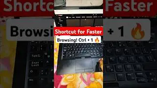 ✅Unlock Faster Browsing with Ctrl + 1! 🔥 | Chrome Shortcut You Need to Know #newshortcut #pc #shorts