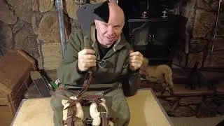 BUSHCRAFTING PACK,  Waterproofing Leather, My Hatchet, Swords And My Agawa Boreal 24 Saw