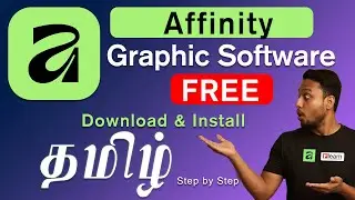 Affinity Download & Setup in Tamil | Free Graphic Design Software Tutorial