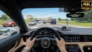 Porsche Taycan &ndash; City Car Driving Ultra Realistic Logitech G29 Steering Wheel Gameplay | 4K