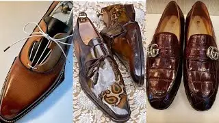 new leather shoes italian style use for men's #latest #new #fashion #latex #branded #ideas #leather