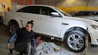 FORD TAURUS HOW TO DENT REPAIR WITHOUT PAINT #ASMR SOUNDS #2025 #AUTOMOBILE 