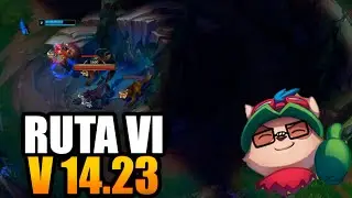LA MEJOR RUTA DE FARM CON VI - LoL Parche 14.23