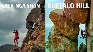 HIKE FROM SHEK NGA SHAN TO WEST BUFFALO HILL||WINDOW STONE