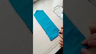 Un tarjetero con RETAZOS de tela ANTIFLUIDO