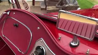 1952 MG TD Interior Review
