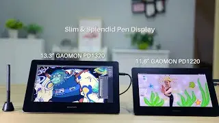 GAOMON PD1220&PD1320 Professional Drawing Tablet with HD Screen