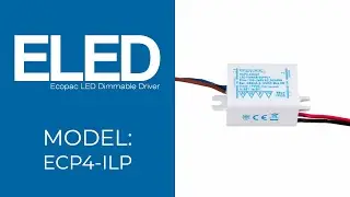 Ecopac LED Driver ECP4-ILP Series 4W 350mA - 700mA