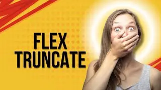 Efficiently Truncate Text in Flex Containers with min-w-0 | Frontend Tips