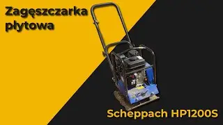 Zagęszczarka płytowa - Scheppach HP1200S 60kg