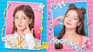 I Changed My Look to Get Revenge! From Nerd to Popular!