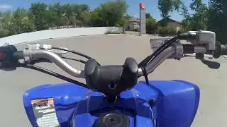 #БешенннаяИнвалидка демо версия покатушки) #YAMAHA #YFZ450