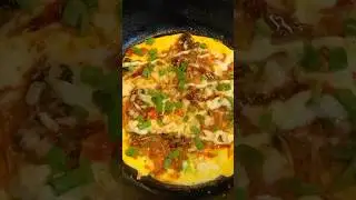 Crispy Rice Paper Omelette | 5-Minute Protein Snack