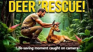 Rescued a Deer in the Amazon Jungle!  | Heartwarming Wildlife Rescue Mission