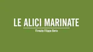 Alici marinate firmate olio extravergine Filippo Berio 100% italiano.
