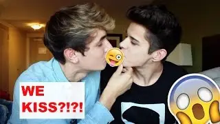 WE KISS?!  DARES!!! FT. BRYCE HALL....
