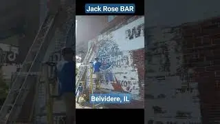 #CityOfMurals #belvidereil #JackRose #pbr #pabstblueribbon #beer #mural #art #painting #bar