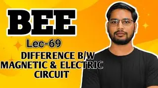 LECT 69 SIMILARITY AND DISSIMILARITY OF MAGNETIC CIRCUIT