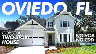 Tour a Modern Farmhouse Home in Oviedo, FL | 4 BED - 3.5 BATH ¡NO ASSOCIATIONS!