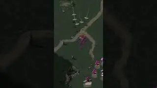 Sick strafing run in OpenRA