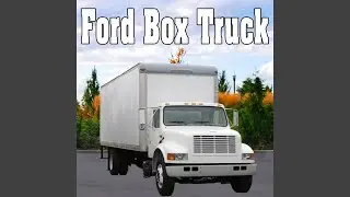 Ford Box Truck Revs Engine