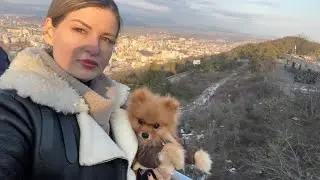 Прогулка с Чипом парк Ваке Тбилиси. მშვენიერი დღე თბილისში. Sunny day in Tbilisi 🥰