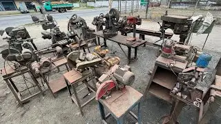 OLHA A QUANTIDADE DE MÁQUINAS ANTIGAS USADAS A VENDA