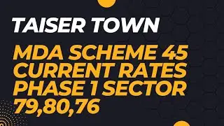 Taiser Town Current Rate Update | Phase 1 | Sector 79,80,76 |