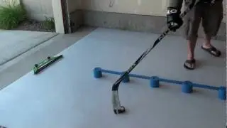 11. Off-ice Stickhandling Practice: Dryland Flooring Tiles