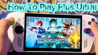 POV Asus ROG Xbox 🎮 My Hero Academia Beginner Gameplay