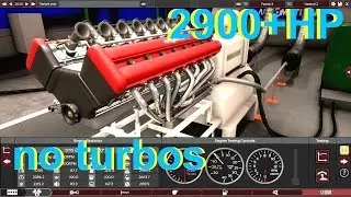 Making Almost 3000 HP With No Turbos In Automation!