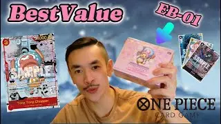 Unboxing Every Box of One Piece TCG - EB01 Best Bang for your Buck!