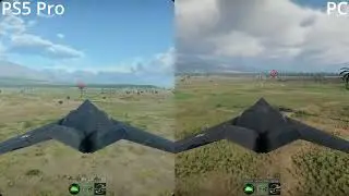 War Thunder - PS5 Pro vs PC (Ryzen 5 7600, Radeon RX 7700 XT)