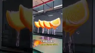 The latest technology product in 2025: transparent LED display #SmartGlass #transparentled