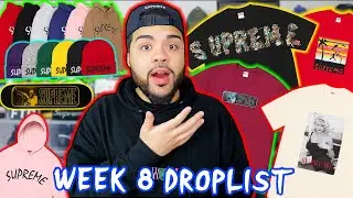 SUPREME WEEK 8 SS21 Droplist | Spring Tees + Best Lookbook Items