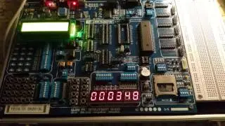 PIC16F887 Stopwatch
